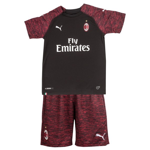 Maillot Football AC Milan Third Enfant 2018-19 Noir